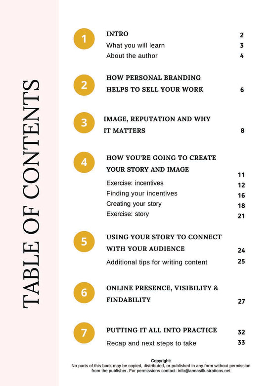 E-BOOK: Personal Branding For Illustrators